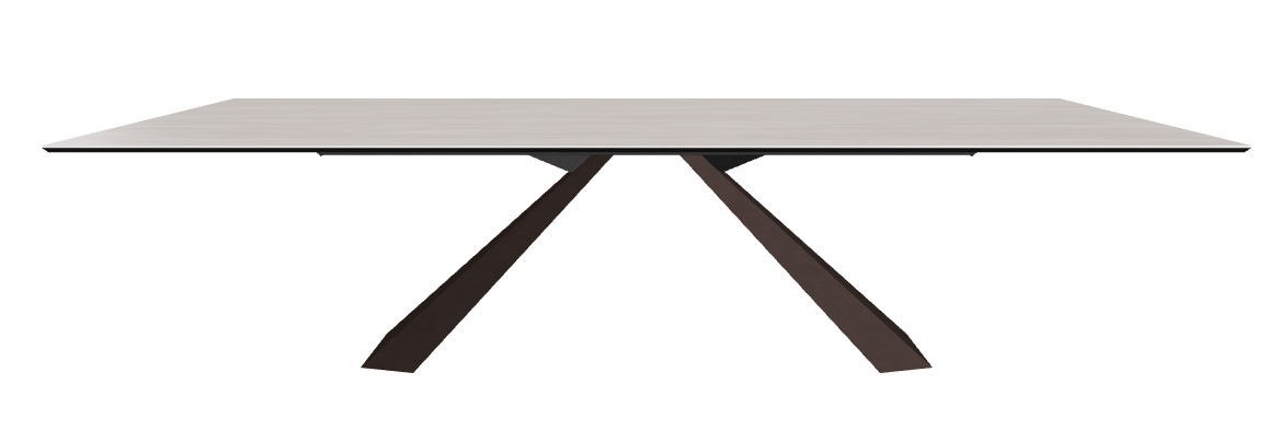 300x120x73h Rectangle Shaped_Colosseo_Bronze Embossed