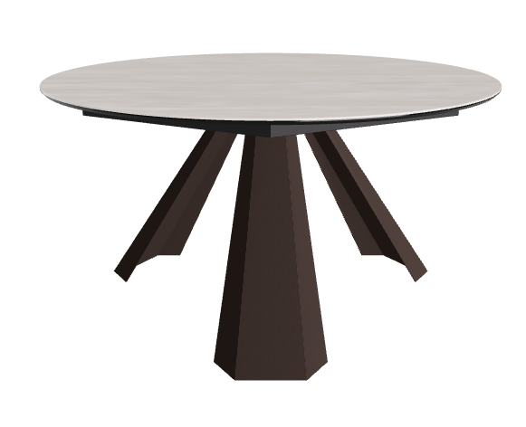 Diameter 140 x Height 73 cm_Colosseo_Bronze Embossed