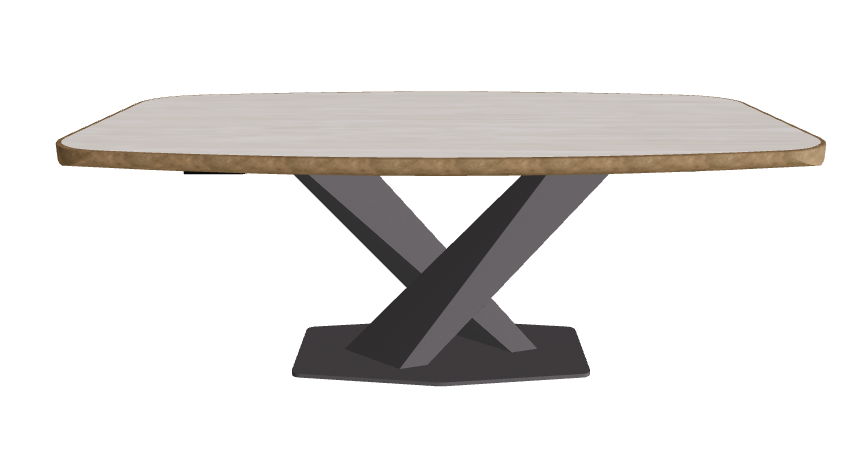 Colosseo_Graphite Embossed_Brushed Bronze