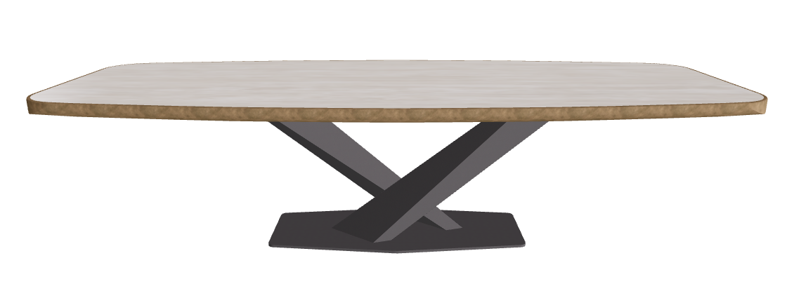 Colosseo_Graphite Embossed_Brushed Bronze