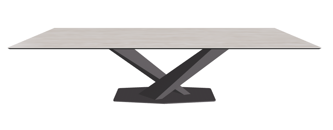 Cattelan Italia Stratos Keramik Rectangular Dining Table – 300x120x75h