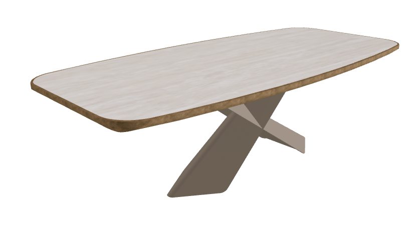 Colosseo_Titanium Embossed_Brushed Bronze