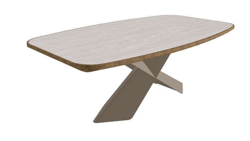 Colosseo_Titanium Embossed_Brushed Bronze