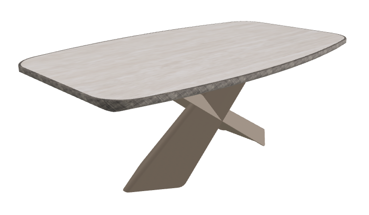 Colosseo_Titanium Embossed_Brushed Grey