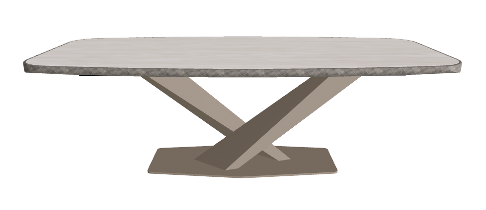 Colosseo_Titanium Embossed_Brushed Grey