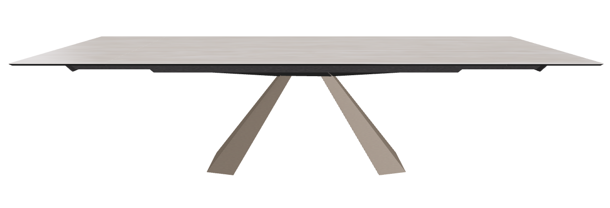 200/294x106x75h Rectangle Shaped_Colosseo_Titanium Embossed