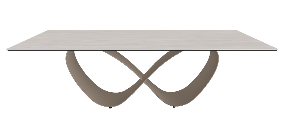 240x120x74h Rectangle Shaped_Colosseo_Titanium Embossed