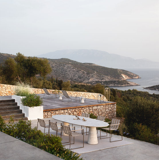 Royal Botania Conix Low Dining Table 300 x 35