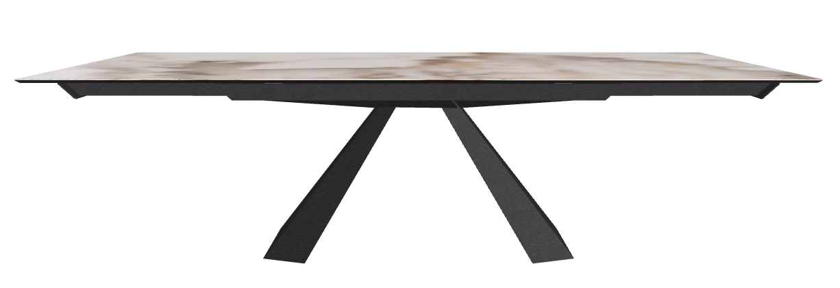 182/258x90x75h Rectangle Shaped_Corcovado_Black Embossed