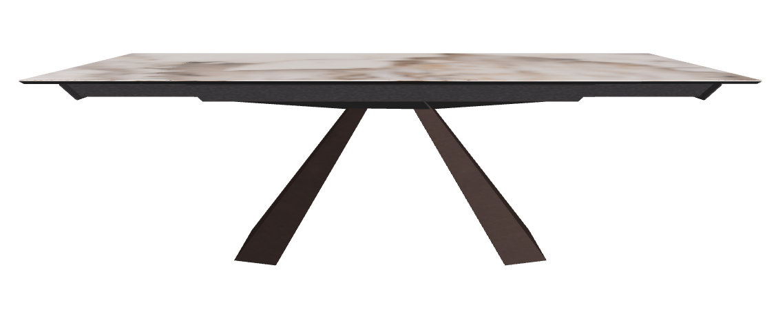160/236x90x75h Rectangle Shaped_Corcovado_Bronze Embossed