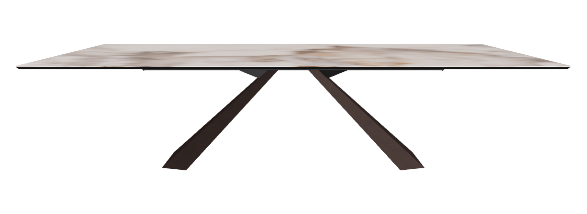 300x120x73h Rectangle Shaped_Corcovado_Bronze Embossed