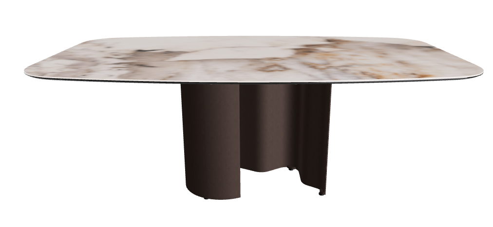 200x120x74h Barrel Shaped_Corcovado_Bronze Embossed