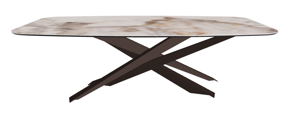 240x120x74.5h Barrel Shaped_Corcovado_Bronze Embossed