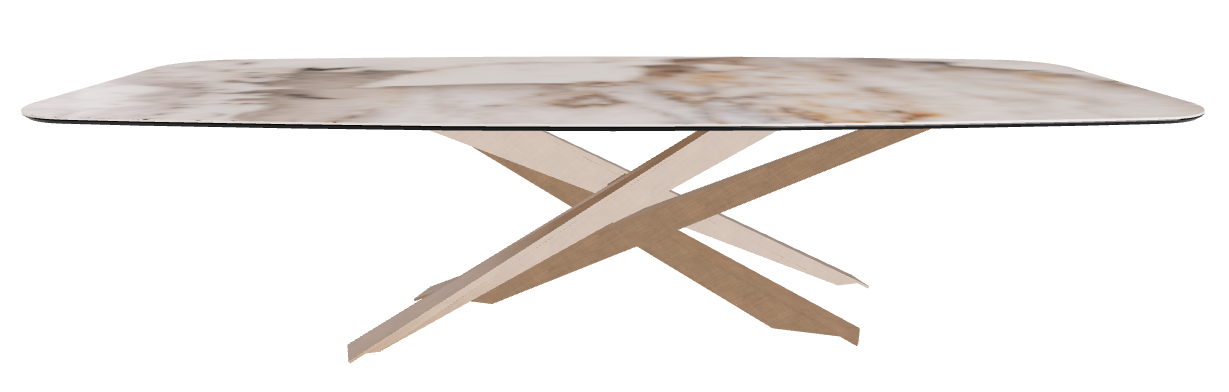 300x120x74.5h Barrel Shaped_Corcovado_Brushed Bronze