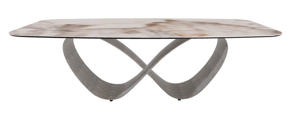 240x120x74h Barrel Shaped_Corcovado_Brushed Grey