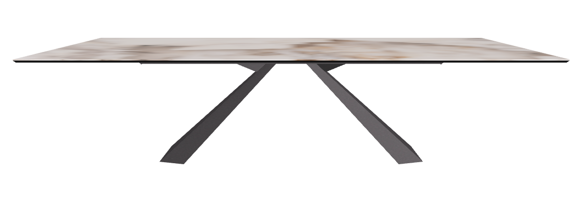 300x120x73h Rectangle Shaped_Corcovado_Graphite Embossed