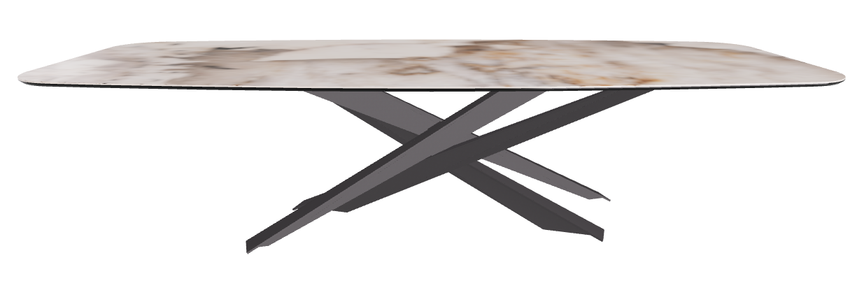 300x120x74.5h Barrel Shaped_Corcovado_Graphite Embossed