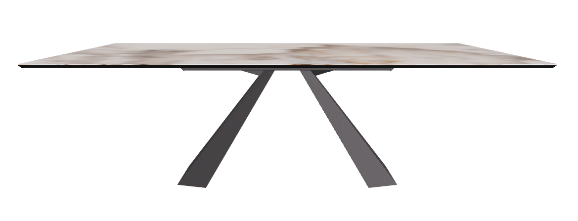 240x120x73h Rectangle Shaped_Corcovado_Graphite Embossed