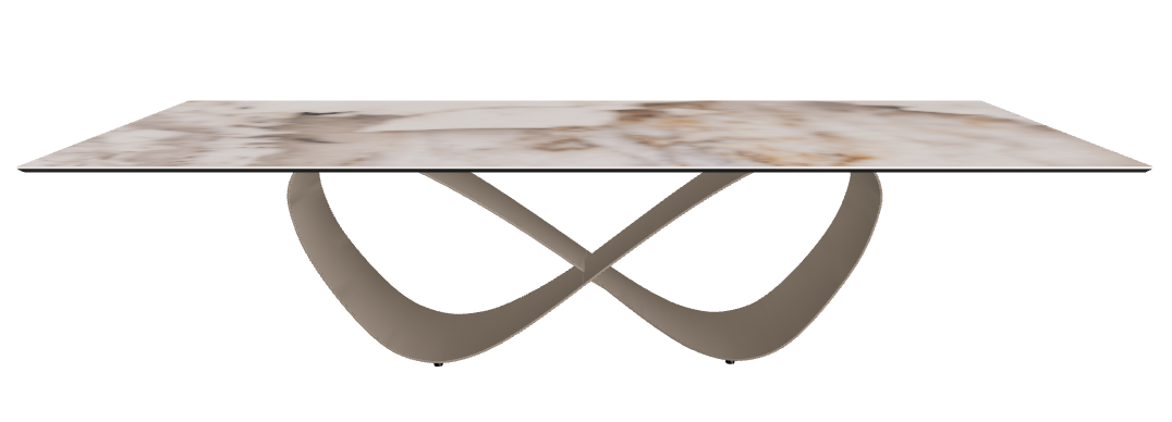 300x120x75h Rectangle Shaped_Corcovado_Titanium Embossed