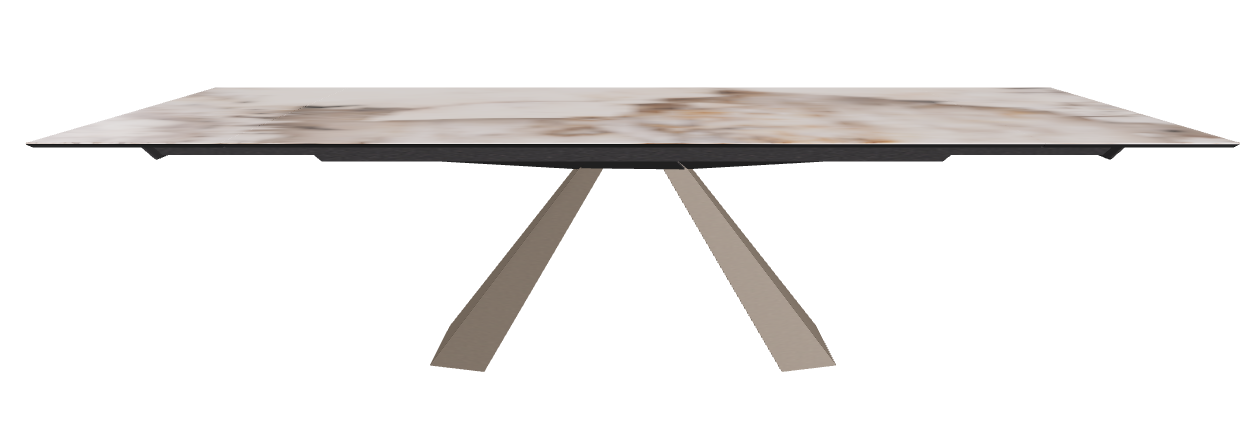 200/294x106x75h Rectangle Shaped_Corcovado_Titanium Embossed
