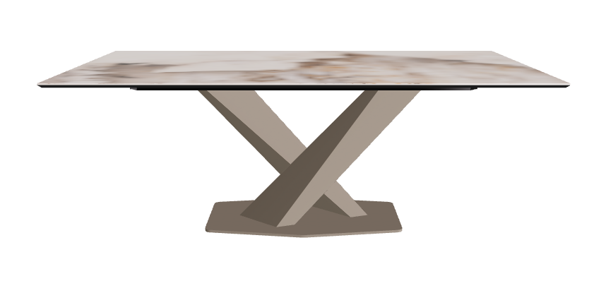 Cattelan Italia Stratos Keramik Rectangular Dining Table – 200×106×75h