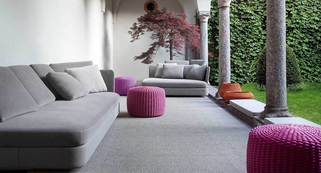 Paola Lenti Cove Modular Platforms And Poufs