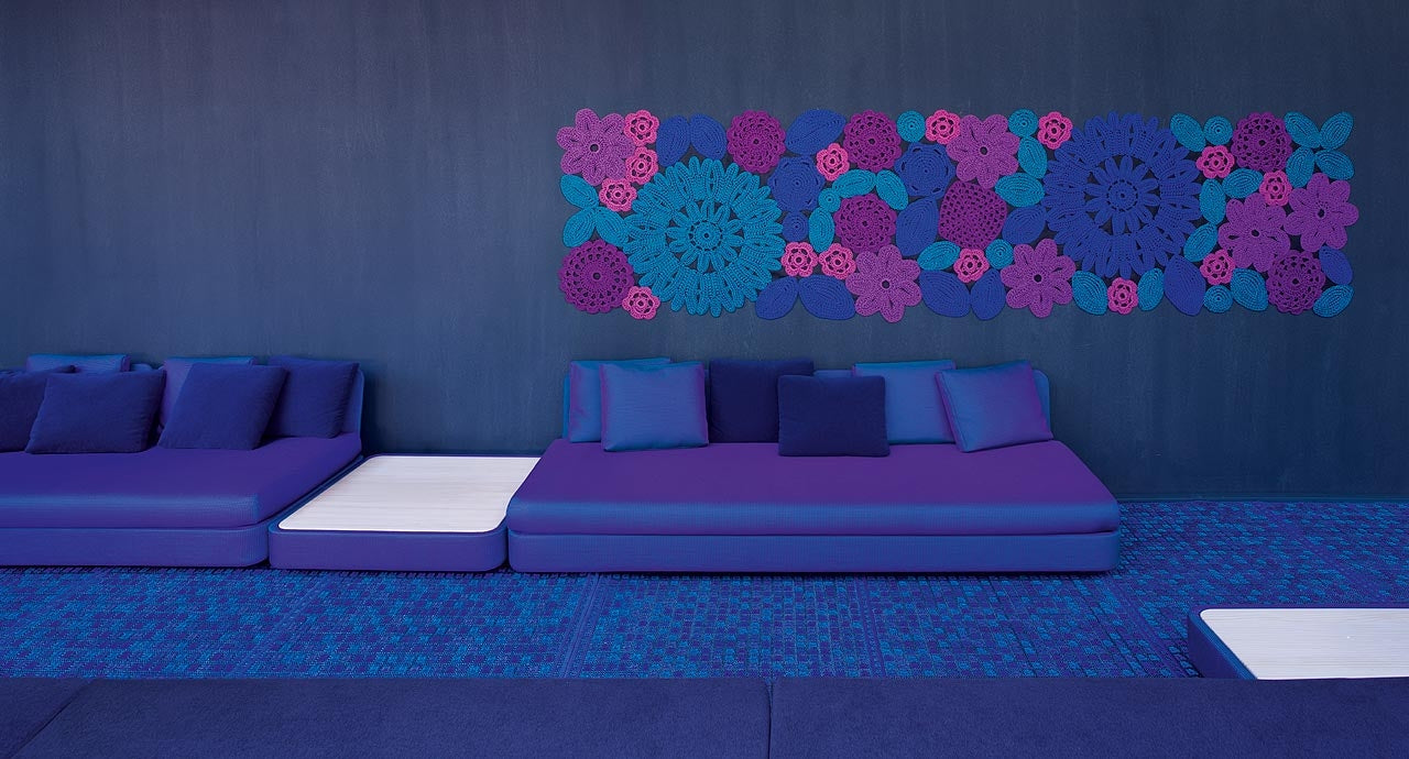 Paola Lenti Cove Modular Platforms And Poufs