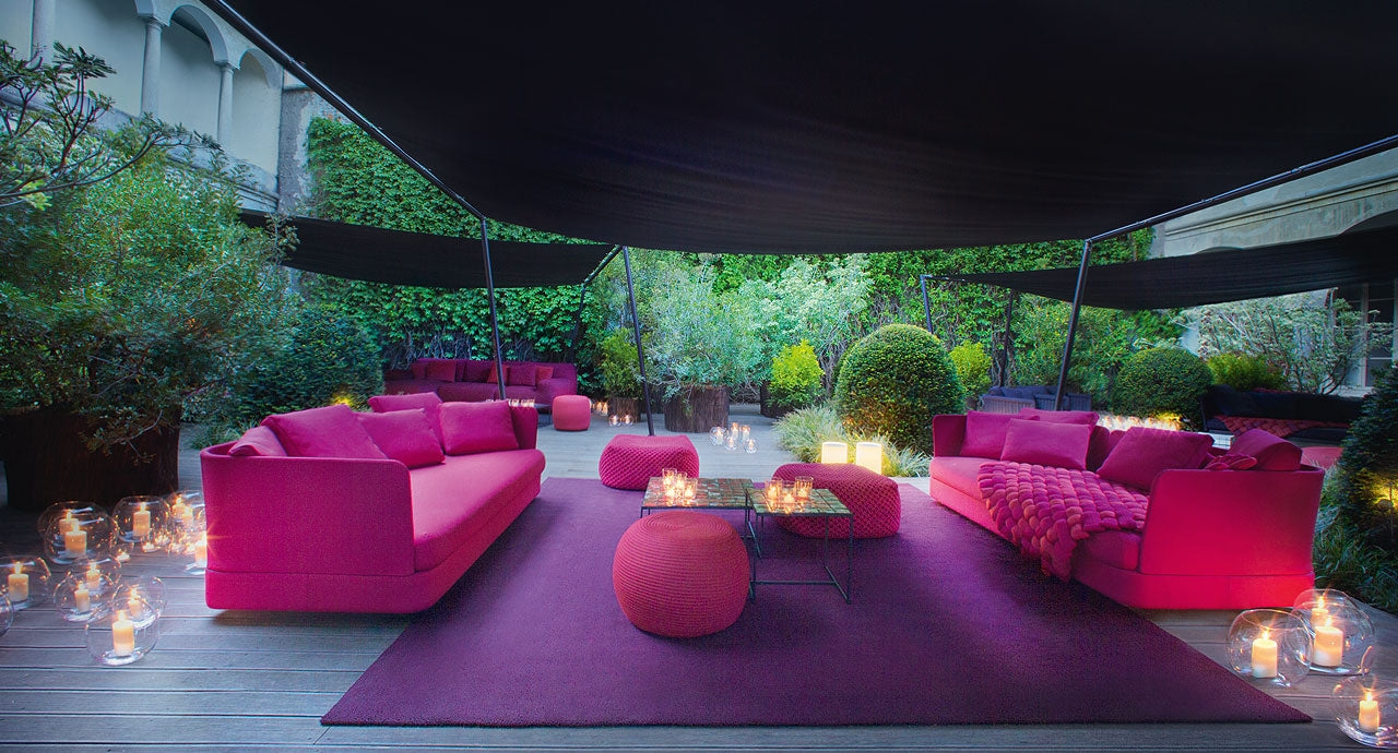 Paola Lenti Cove Modular Platforms And Poufs
