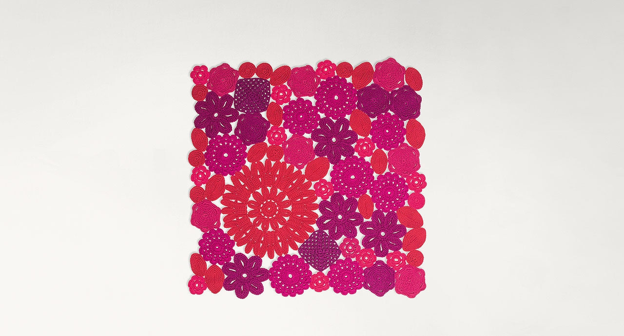 Paola Lenti Crochet Indoor Outdoor Rug