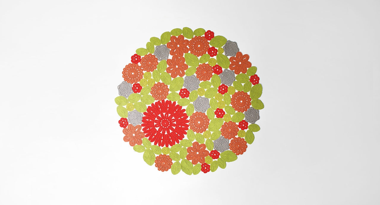 Paola Lenti Crochet Indoor Outdoor Rug