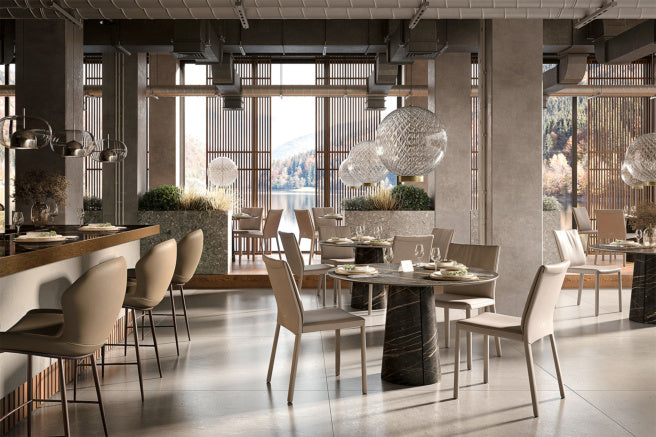 Cattelan Italia Cuba Keramik Bistrot Dining Table