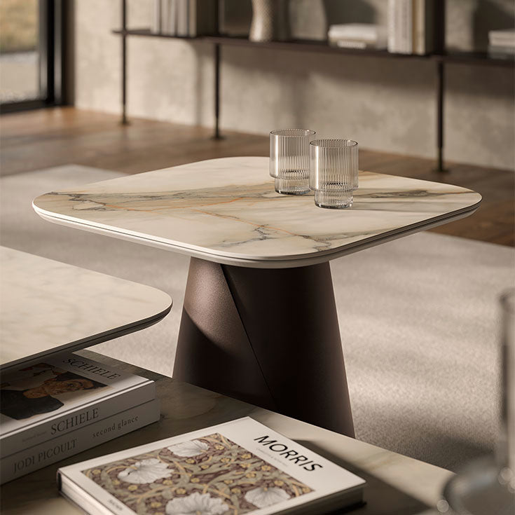 Cattelan Italia ALBERT Keramik S Coffee Table ◻100x100x28h