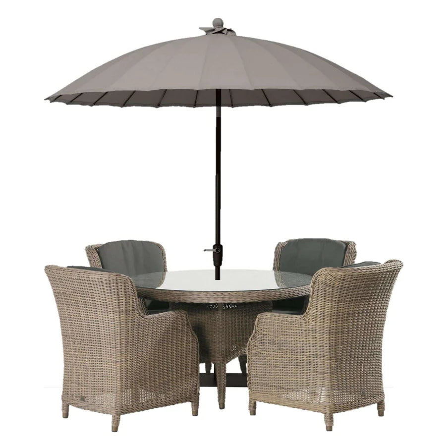 Ex Display | 4 Season Outdoor Victoria Dining Table Ø 120 Cm - 65% Off