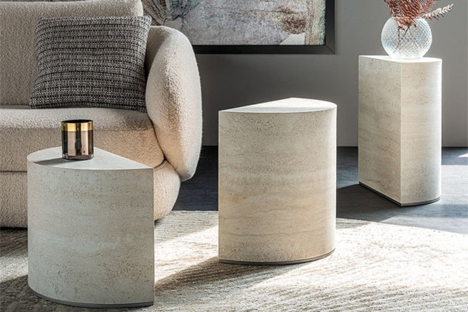 Cattelan Italia Domingo Coffee Table Set of 3 50x25