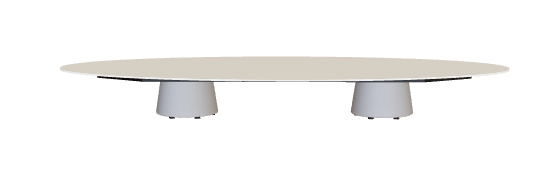 Royal Botania Conix Low Dining Table 320 x 35