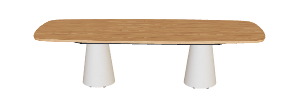 Royal Botania Conix Dining Table 300 x 75