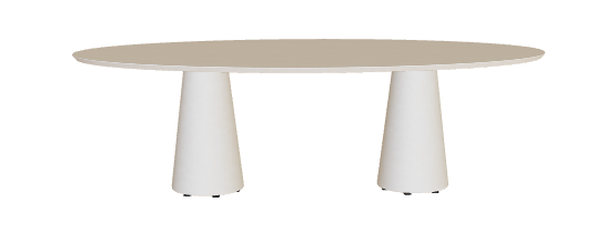 Royal Botania Conix Dining Table 250 x 75