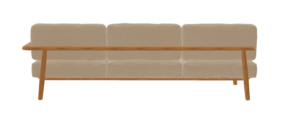 Royal Botania Mambo Lounge 3 Seater With Left Armrests