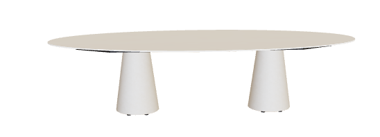 Royal Botania Conix Dining Table 320 x 75