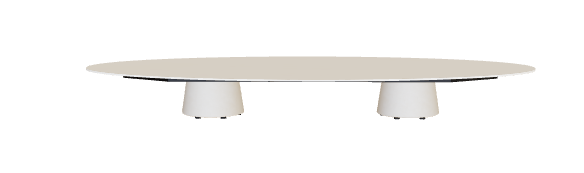 Royal Botania Conix Low Dining Table 320 x 35