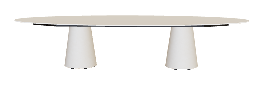 Royal Botania Conix Low Dining Table 320 x 67