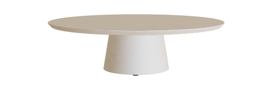 Royal Botania Conix Low Dining Table Ø 120 x 35