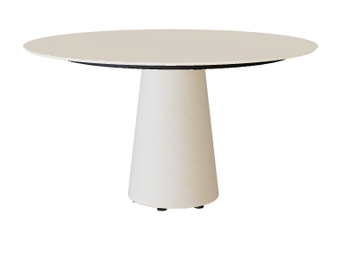 Royal Botania Conix Low Dining Table Ø 120 x 67