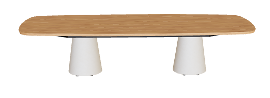 Royal Botania Conix Low Dining Table 300 x 67