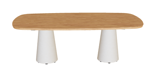 Royal Botania Conix Dining Table 220 x 75