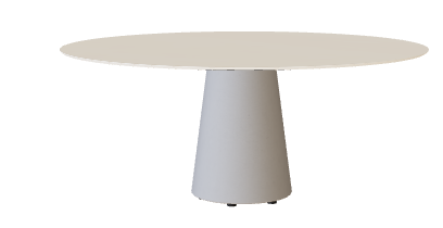Royal Botania Conix Low Dining Table Ø 160 x 67