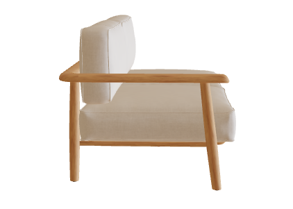 Royal Botania Mambo Lounge 2 Seater With Right Armrests