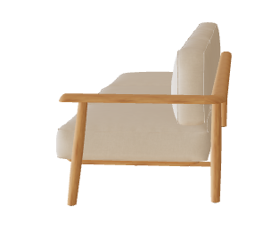 Royal Botania Mambo Lounge 3 Seater With Left Armrests