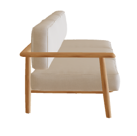 Royal Botania Mambo Lounge 3 Seater With Right Armrests