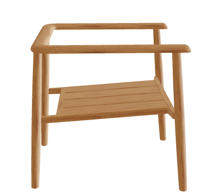 Royal Botania Mambo Low Chair Teak